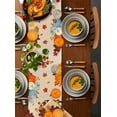 thumbnail image 2 of Fall Table Runners 71 Inches Pumpkin Gnome Thanksgiving Runners for Dining Tables Maple Leaf Dinner Runner Kitchen Party Table Decoration, 2 of 6