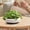 White#25, variant on Vintage Blue Ceramic Succulents planter, 7.3x6.1 in Large Round Flower Pot with Distressed Texture, Sealed Leakproof Indoor Desktop Garden Decor