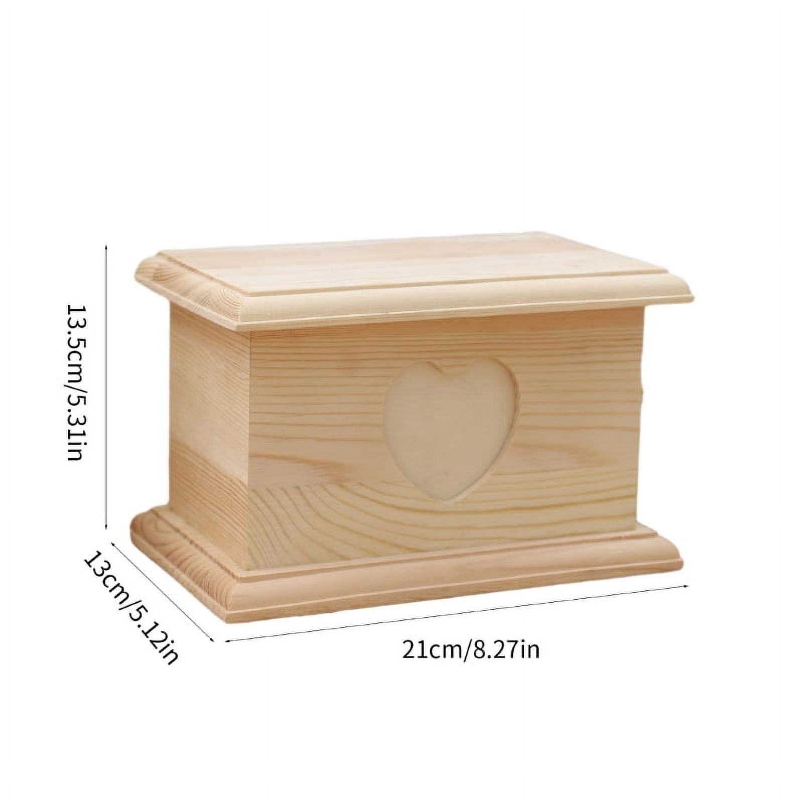 Memorial Dog Urns Ashes Box Pet Cremation Urn Box Funeral Casket Pet Supply