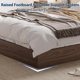 thumbnail image 5 of Tamaño individual size wood platform marco de cama without cabecero-wood slat support no necesita colchón base fácil montaje (walnut), 5 of 7