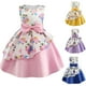thumbnail image 3 of Vestido de niña con falda irregular, estampado infantil, lazo, para Halloween, 3 of 5