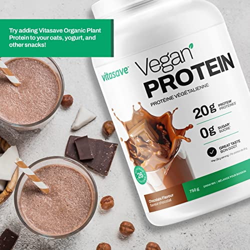 Yaourt végétal à la framboise VEGAN PROTEIN - 79,1% de protéines - 3k  poudre de protéines sans lactose - Faible teneur en sucre - 1kg de shake
