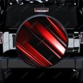 thumbnail image 2 of Backdrop Metallic Surfaces Pattern Polyester Universal Spare Wheel Tire Cover Wheel Covers for Trailer RV SUV Truck Camper, 2 of 5