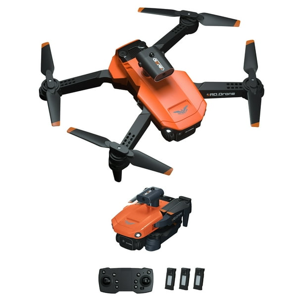 2.4GHz 4CH Evitación de obstáculos Drone 4K ESC Cámara Retorno automático FPV RC Quadcopter Tmvgtek libre de BPA