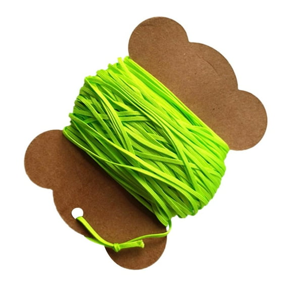 2mm Diving Compact Finger Reel Line - Fluorescent Green/ Fluorescent Orange