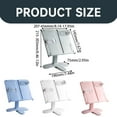 thumbnail image 3 of Stationery set Adjustable Book Stand For Reading Foldable Book Holder Adjust Height Table Desk Book Reading Stand Holder For Student And Adult Hand Reading Book Stand, 3 of 9