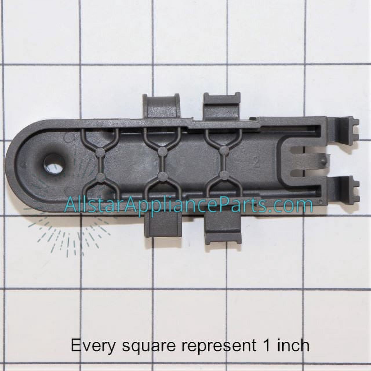 Genuine Whirlpool WPW10078214 Dishrack Roller