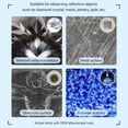 thumbnail image 3 of Maytalsory Mini Pocket Microscope Lens With LED Multi-layer Coated 200x 5. Used For Laboratory Work Black+CPL, 3 of 6