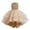 Gold, variant on Dresses for Girls Girls Sequins Puffy Yarn Trailing Dress Princess Dress Gowns Dresses Piano Performance Dresses Girls Clothes Rainbow Dress Jr Bridesmaid Dresses (Gold,130)