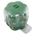 thumbnail image 4 of Cereal Box, Rice Dispenser Smart Storage 6 Compartments  For Food Green 6.5kg / 14.33lb, 4 of 8
