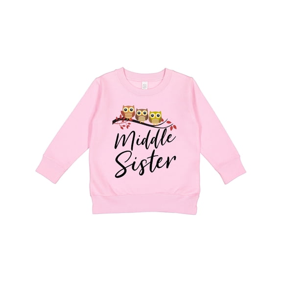 Inktastic Middle Sister Toddler Sweatshirt