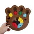thumbnail image 3 of 1Pc Cute Puppy Multi-functional Interactive Food Treated Wooden Toy For Pet Dog & Cat Paw, 3 of 6