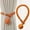 Orange, variant on Fanshiluo 2PCS Curtain Tiebacks,Curtain Ties For Drapes,Adjustable Curtain Tie Backs,Modern Curtain Holdbacks For Thin Or Thick Home & Office Window Draperies