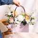 thumbnail image 1 of pstuiky Bolsas de papel kraft para flores frescas del Día del Maestro al por mayor cubiertas con película impermeable para ramos de flores arreglos florales para San Valentín., 1 of 5