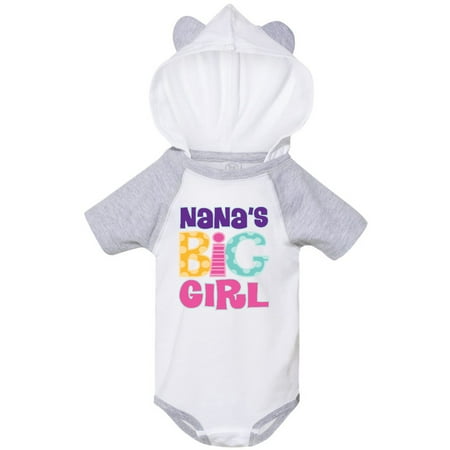 

Inktastic Nana s Big Girl Gift Baby Girl Bodysuit