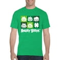 thumbnail image 2 of Angry Birds Official Piggy Squares Clover Printed Short Sleeve 65% Poly / 35% Cotton Adult T-Shirt for Men, Women, Unisex, 2 of 2