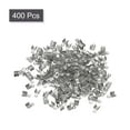 thumbnail image 3 of Lot de 400 Embouts de Cordon Pliables, Embouts de Terminators 3x6mm pour Ruban en Cuir, Ton Rhodié, 3 of 7