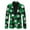 R-Army Green, variant on Stylish Business Casual for Men Retro Two Button Design Ethnic Open Front Jacket Versatile Suit Outerwear for Work and Events