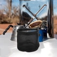 thumbnail image 4 of Voiceine Camping Tableware Organizer Outdoor Mesh Pot Storage Bag Waterproof Cooking Utensils Organizer Large Carrier Bag For Outdoor Camping, 4 of 10