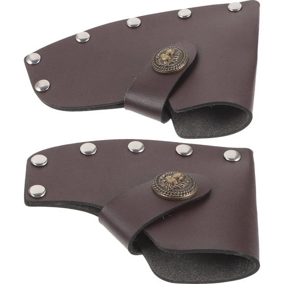Shisuyan 2pcs Reusable Hatchet Axe Head Protective Cover Axe Case Outdoor Accessory