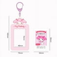 thumbnail image 6 of Sanrios Kawaii Kuromi Pochacco Hello Kitty Photocard Holder Students Stationery Meal Card Bus Card Holder Storage Case Keychain, 6 of 10