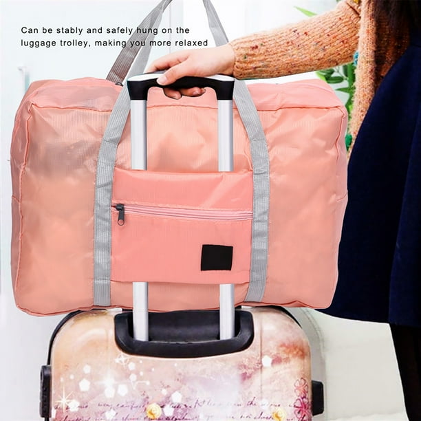 Bolsa De Viaje Equipaje De Lona Plegable Impermeable De Gran Capacidad
