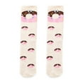 thumbnail image 2 of URMAGIC 3-10 Years Old Girls Knee High Socks Kids Cute Funny Cartoon Pattern Long Boot Socks 1 Pairs, 2 of 6
