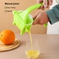 thumbnail image 3 of Inteprter Exprimidor de frutas, Mini extractor de jugo, utensilios de cocina, exprimidor Manual no eléctrico en forma de V para limón, granada y Cocina y Comedor Inteprter HA083397-01, 3 of 6