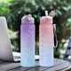 thumbnail image 3 of 900ml Straw Bottle Large Capacity Easy To Clean Outdoor Sports Portable Water Drinking Bottle Daily Use Kaesi, 3 of 5