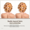 thumbnail image 2 of Sigee Hippie Ditsy Floral for Hair Wrap Adjustable Sleep Cap for Hair Protection and Comfort, Adjustable Night Cap for Women, 2 of 6
