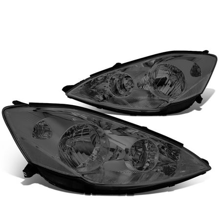 Siena Corner - For 2006 to 2010 toyota Sienna Headlight Smoked Housing Clear Corner Headlamp 07 08 09 XL20 2nd Gen Left+Right