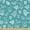 Cadet Blue and Seafoam, variant on Ambesonne Shark Fabric by the Yard Upholstery, Smiling Carnivore Motifs Art, 1 Yard, Sea Blue Pale Ceil Blue