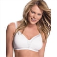 thumbnail image 1 of Playtex 4803 18 Hour Sensationally Sleek Wirefree Bra Size 46C - White, 1 of 4