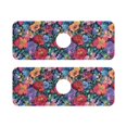 thumbnail image 7 of Yayeee Faucet Mat for Kitchen Sink 14.7" Diatomite Long Splash Guard Pad, Serene Floral Pattern, 2 Pack, 7 of 7