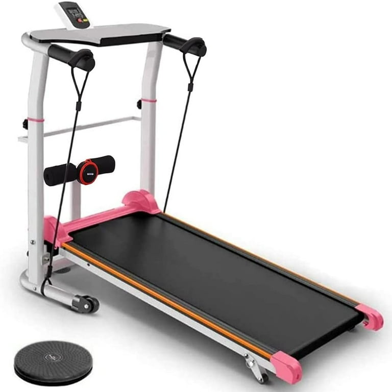 Small manual online treadmill under desk