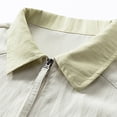 thumbnail image 5 of Dvprdro Short Sleeve Pullover for Men 1/4 Zip Collared Workout Tee Golf Tennis Active Top, 5 of 8
