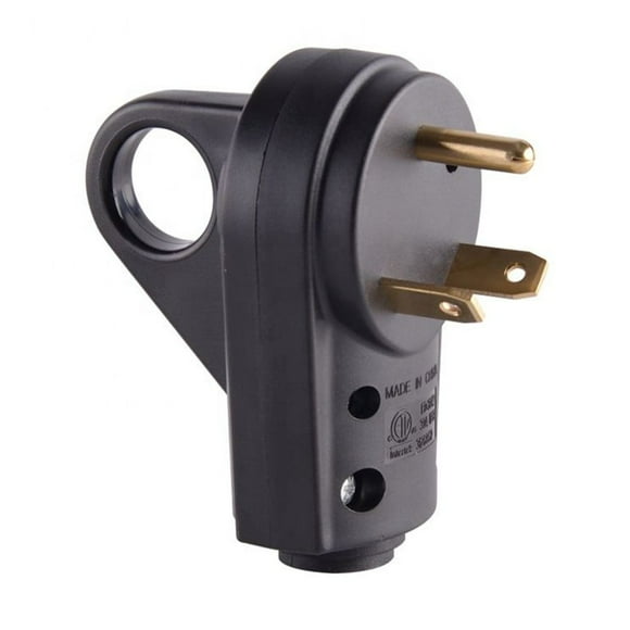 RV 30 AMP Receptacle Plug Male&Female Power Cord End 125V Plug Set Electrical Supplies Outlets for Caravans Campers male