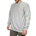 thumbnail image 3 of Fruit of the Loom Men's Crew Neck Sweatshirt Irregular Grey S-4XL, 3 of 4