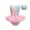 #02-Pink, variant on Toddler Girl Swim One Piece Toddler Girls Swimsuit 3T, Girls Swimwear for Kids With Scale Print And Mesh Overlay Swim Cap Included Eye Catching Beachwear