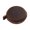 Coffee color, variant on Old Manner Tiny Retractable Ruler High Accuracy Leather Measuring Tool