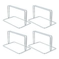 thumbnail image 1 of 4Pcs Cold Rolled Steel Office Partition Brackets Partition Brackets Partition Holders (Silver), 1 of 8