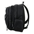 thumbnail image 6 of Eastsport Bungee Expandable Backpack, Black/White Pop, 6 of 9