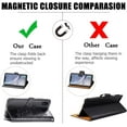 thumbnail image 2 of Asuwish Compatible with Samsung Galaxy S9 Plus Wallet Case Tempered Glass Screen Protector and Leather Flip Cover Card, 2 of 5