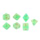 thumbnail image 5 of 7pcs Dados Poliédricos para Toy Verde Sunnimix Juegos de mesa de dados poliédricos, 5 of 8