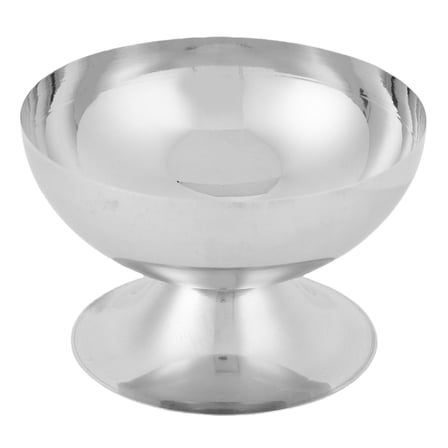 304 Stainless Steel Dessert Bowl - 200ml Reusable Snack Cup for Ice Cream & Salad