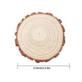 thumbnail image 3 of Rebanada de madera Piezas de madera redondas Artesanía de bricolaje Decoración de madera para bodas Photoes Advancent HA7488-00B, 3 of 6