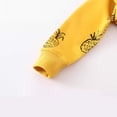 thumbnail image 6 of HXWCHs Toddler Boys Sweatshirts Kids Long Sleeve Crewneck Pullover Cartoon Print Shirts Size: 4-5 Years Yellow, 6 of 7