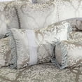 thumbnail image 4 of Comforter Set King Size  7-Piece Soft Bedding Quilt  Coverlet Bedspread with Traditional Floral Medallion Pattern for Bedroom, 4 of 4