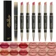 thumbnail image 4 of 2 In 1 Matte Lipstick lip liner Long lasting waterproof Makeup for women Korean Cosmetics Beauty Make up female, 4 of 5