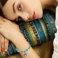 thumbnail image 3 of Pulsera De Estilo Étnico Retro Para Mujer, Pulseras De Mariposa Tallada De Aleación, Pulseras De Joyería Bohemia, Regalos Para Amigos De La Familia seitruly AP006887-01, 3 of 6